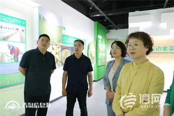 青岛市政协文化文史和学习委员会与市美术馆赴平度仁兆开展“五进五送”活动