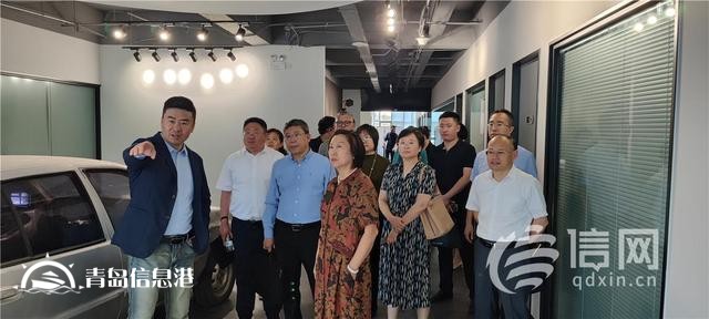 青岛市政协副主席姜巧珍带队开展“促进中小企业健康发展情况”监督性视察