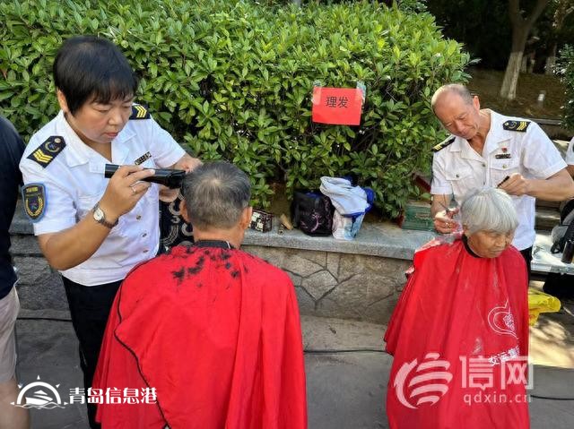 信新相映走进鲁信长春社区 志愿者慢工出细活获居民欢迎