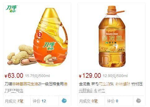 长生花生油拿“非转基因”当卖点 涉嫌宣传不当