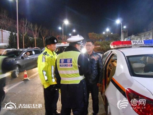 饮酒司机躲查车冲进死胡同 检测后方知还没达标