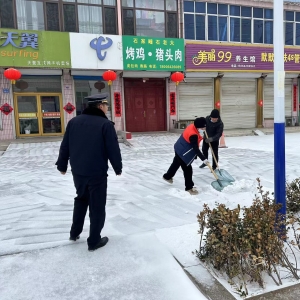 龙年大规模雨雪“上线”店子执法中队以“雪”为令保畅通