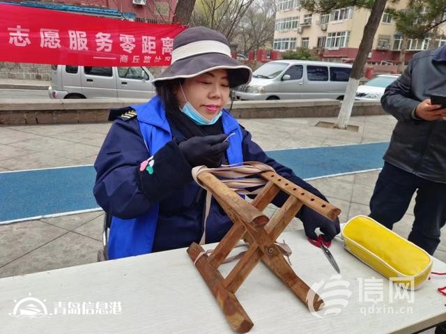 信新相映便民服务走进商丘路社区 人大代表心系居民暖人心