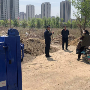 凤台执法中队：建筑垃圾执法 我们一直在行动