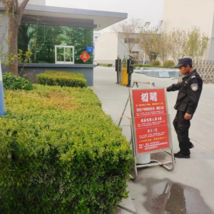 同和执法中队巡查违规设置广告牌：守护城市之美