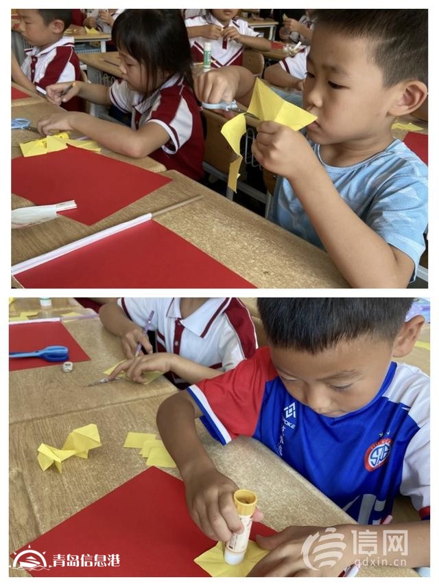 以闪亮五星红旗驻少年信仰高地 育才学校举行爱国主义教育活动
