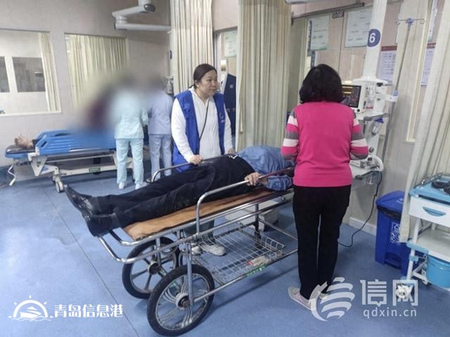巡查途中突遇晕倒男子 网格员暖心施救及时送医