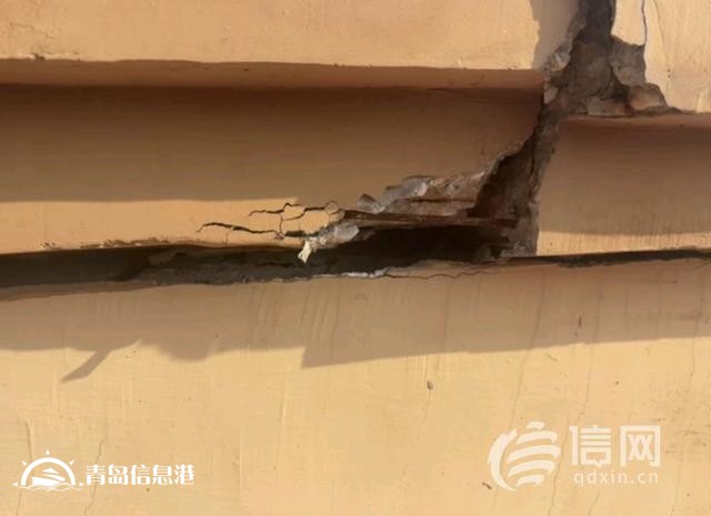 回迁房交房两年墙体出现裂痕 业主盼望早日进行修缮