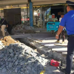 “以案释法”—擅自挖掘城市道路，执法人员快速查处