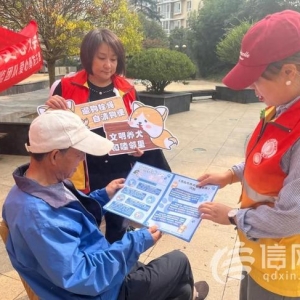 金家岭街道组织系列文明养犬宣传活动 共筑和谐美好社区