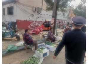市容清理不停歇，垃圾分类齐步走