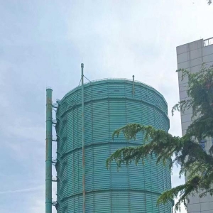 服务青岛供气20余年 银川西路绿色“大罐子”启动主体拆除工作