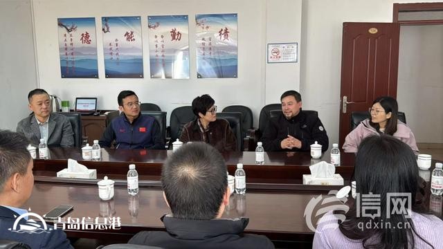 新春走基层 青岛市新联会情牵“新业态物流环卫群体活动”