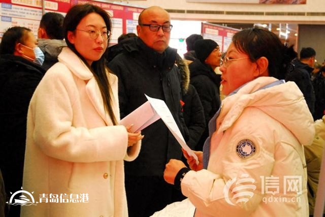 线上线下同步开展 即墨区“春风送岗”招聘会启幕