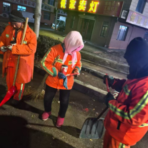 齐心协力清大集，热心商户暖人心