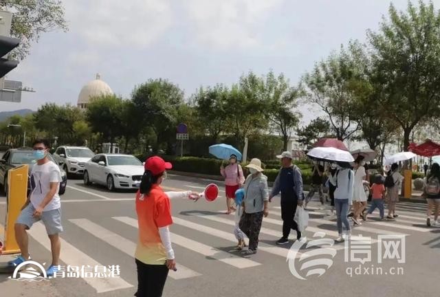 青岛崂山区发布“礼让斑马线 文明你我他”倡议书