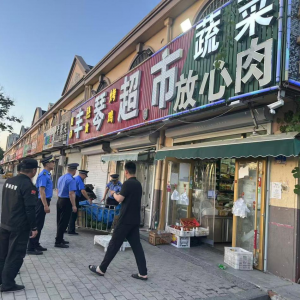 凤台执法中队党支部践行“721”工作法  开展市容环境整治
