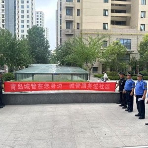 城管服务进社区 架起居民“连心桥”