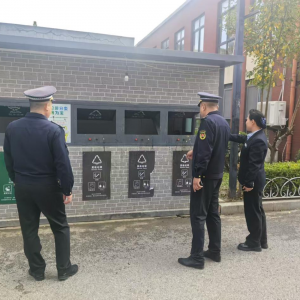 凤台执法中队双管齐下 让垃圾分类“落地有声”