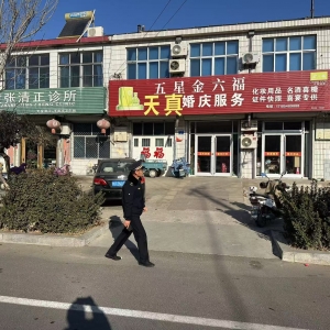 店子中队--开展镇容镇貌管理 让镇街管理更精细