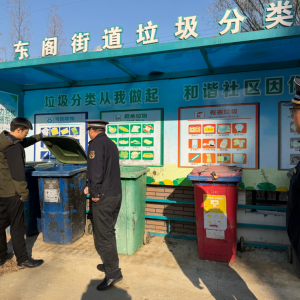 东阁街道综合行政执法中队“信用+”强化垃圾分类监管 助力文明城市建设 ...