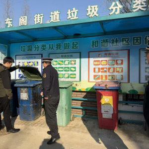 东阁街道综合行政执法中队：“信用+”强化垃圾分类监管 助力文明城市建设 ...