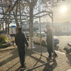 同和中队：“信用+执法”清杂畅路靓街景