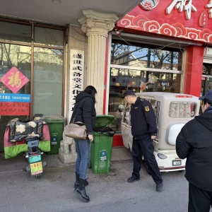东阁执法中队“信用+” 拧紧餐饮垃圾分类“责任弦”