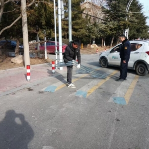 同和中队：“信用+执法”清占道顽疾