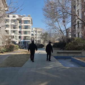 东阁执法中队 春节值守不松懈 严守禁放护平安