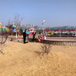 凤台中队 劝导不文明养犬 守护辖区公共秩序