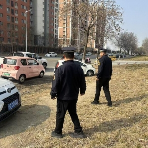 凤台中队 整治占绿毁绿 守护校园周边环境