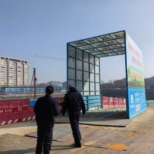 凤台中队 严查施工扬尘 筑牢治污防线