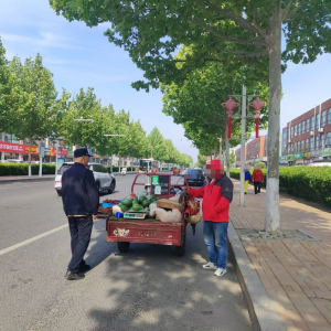 “信用+”深入开展占路经营整治，筑牢城市颜值防线