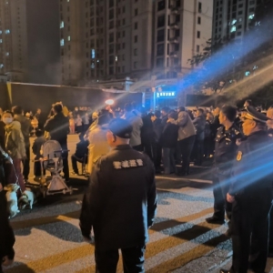 凤台中队 联合多方整治 还静于民护秩序
