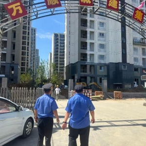 静音护考 文明施工——凤台执法中队全力护航中高考
