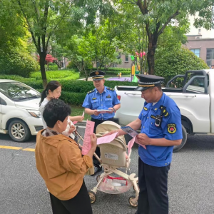 宣传实践双轮驱动 凤台执法中队深化垃圾分类治理实效