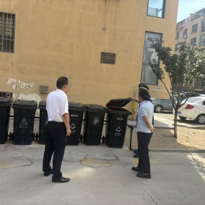 同和中队：常态化巡查督导，抓实垃圾分类工作
