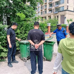 普法+现场核查 凤台执法中队全方位推进垃圾分类整治