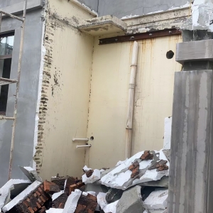 同和中队严控私搭乱建,依法拆除秀月苑别墅违建